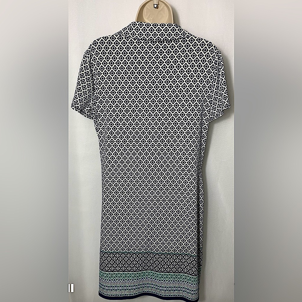 Max Studio patterned collared dres - Picture 7 of 12